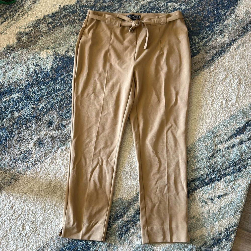 NYCC Tan Slacks in Size 10 Petite